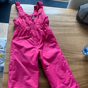 Girls Obermeyer Snow Pants iGrow Adjustable Size 4